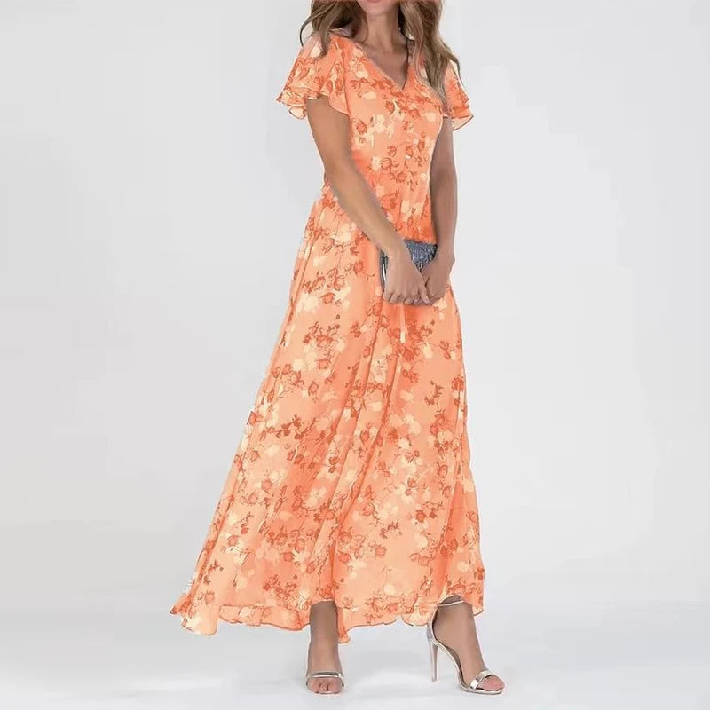 Ina™ | Luxurious Maxi Dress with Flattering Fit