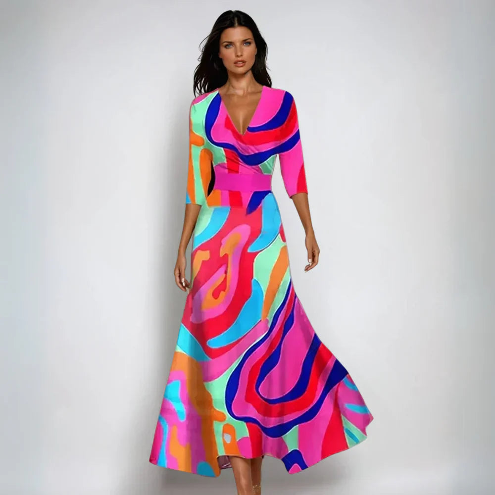 Isabelle | Luxury floral dress