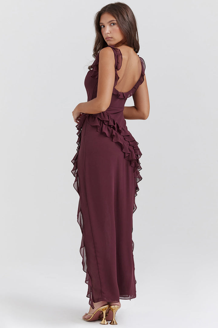 Macy | Dazzling Dress with Ruffles