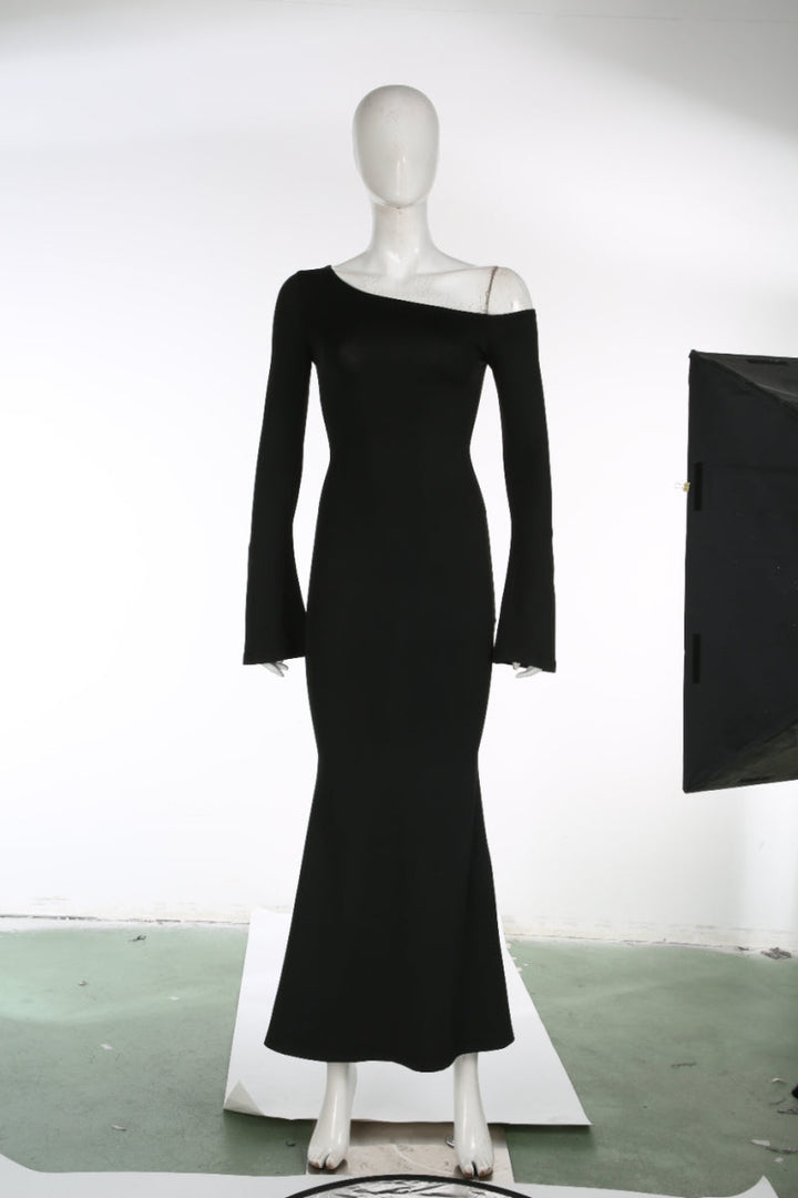 Hélène | One-Sleeve Dress