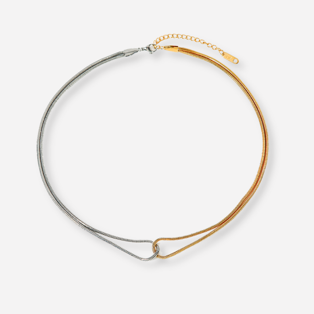Talia - Two-Tone Necklace