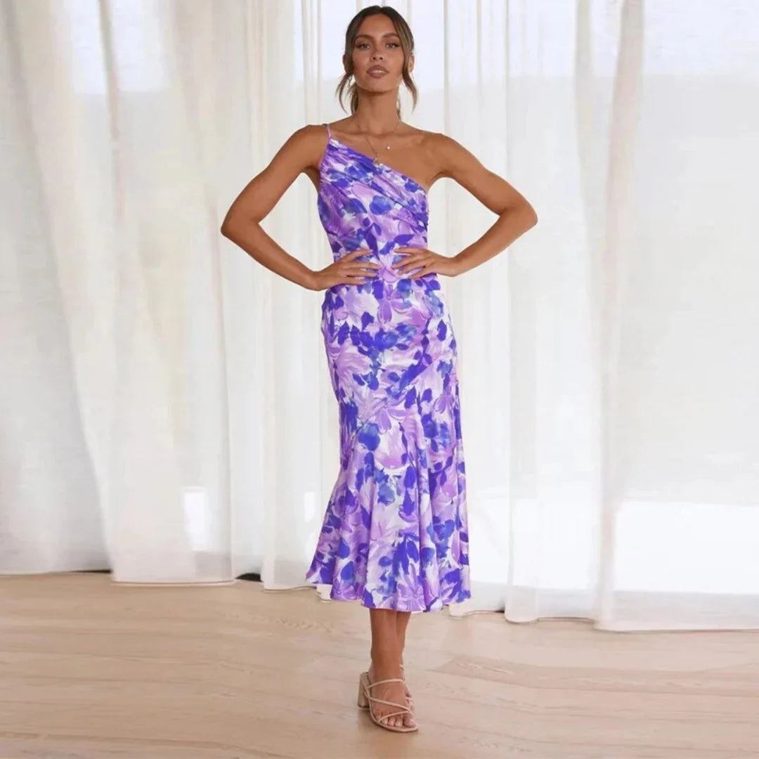 Eliza - One Shoulder Dress