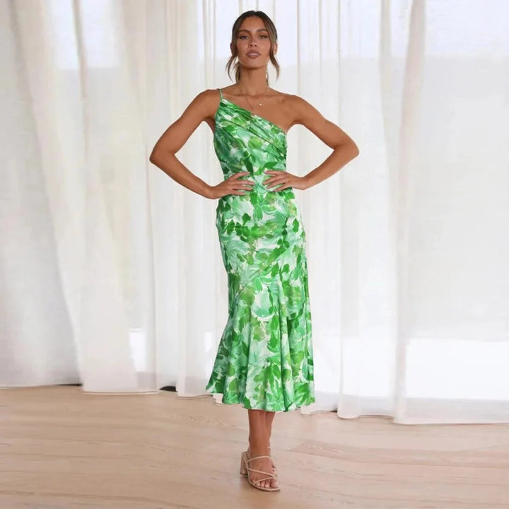 Eliza - One Shoulder Dress