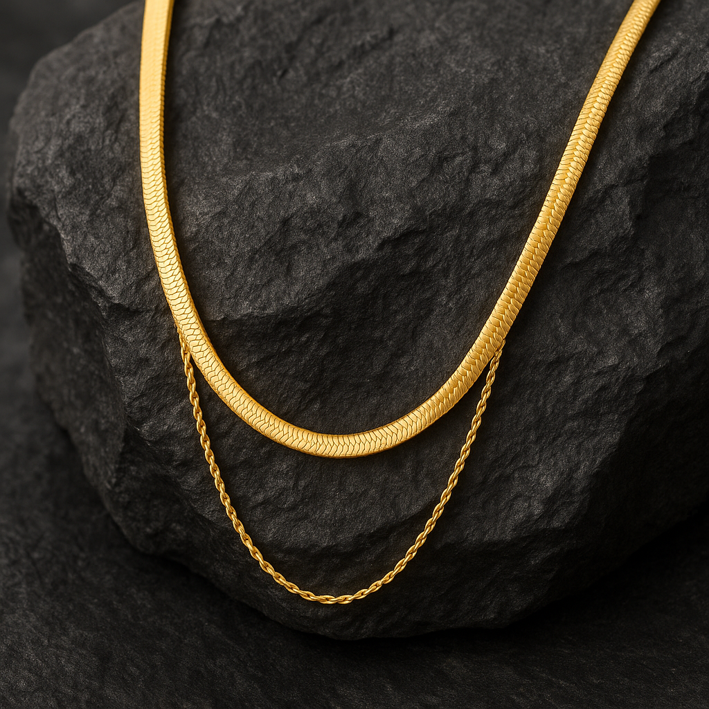 Haley - Golden Necklace