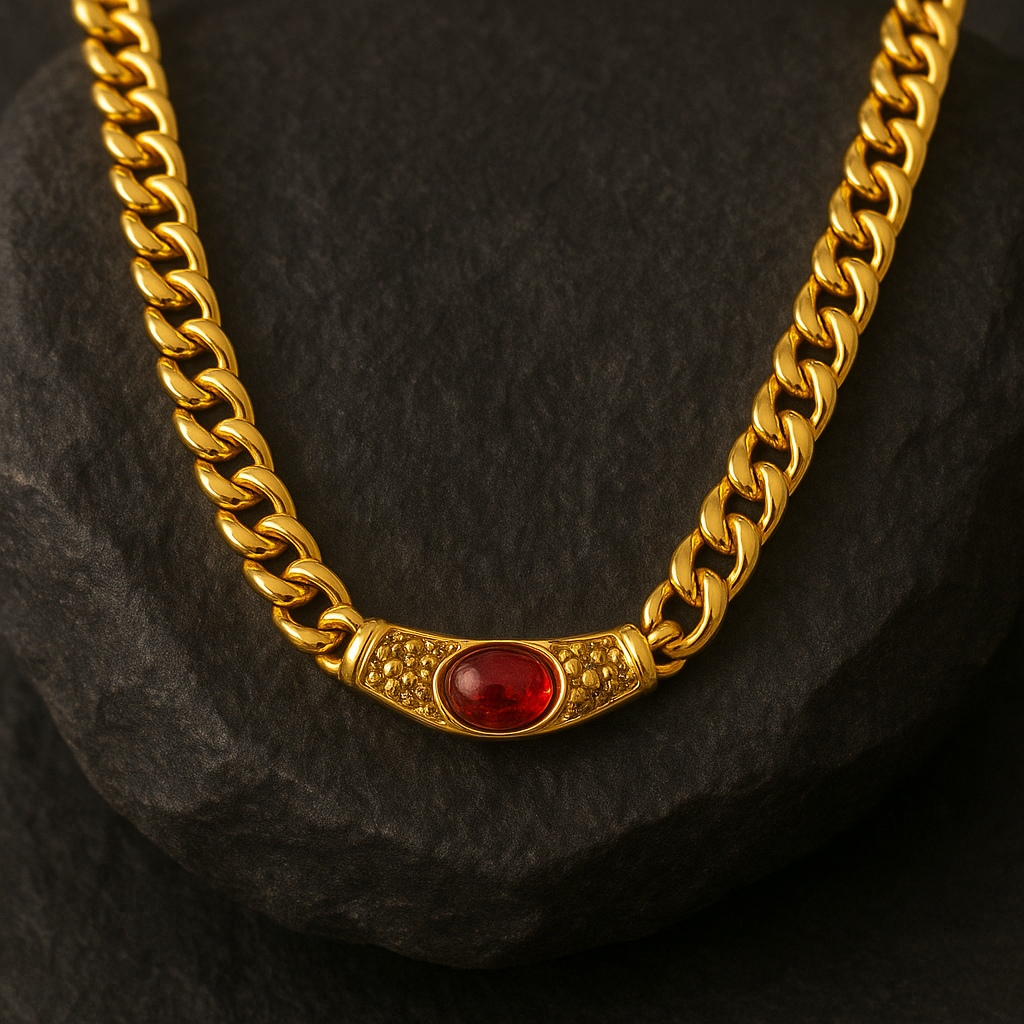 Isa - Necklace and Gem