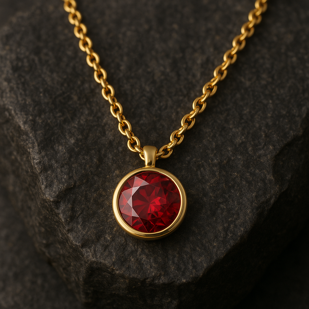 Amelia Lucky Stone Necklace