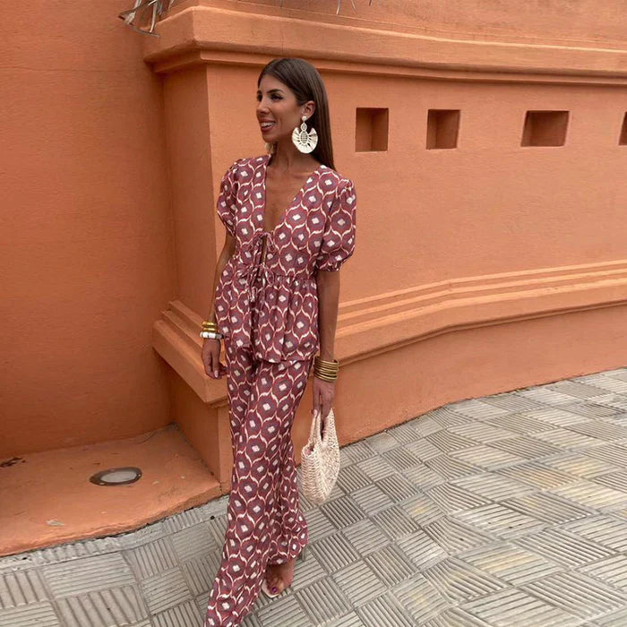 Mira™ | Elegant Two-Piece Summer Set