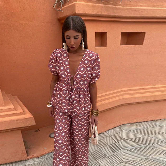 Mira™ | Elegant Two-Piece Summer Set