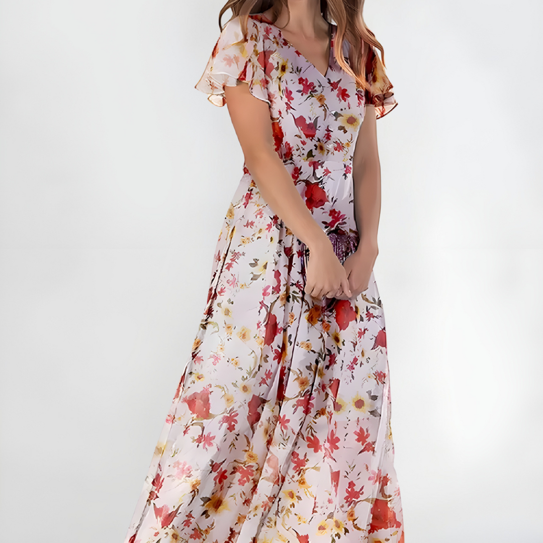 Mette™ | Luxurious Maxi Dress with Flattering Fit