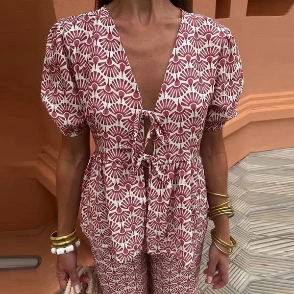 Mira™ | Elegant Two-Piece Summer Set