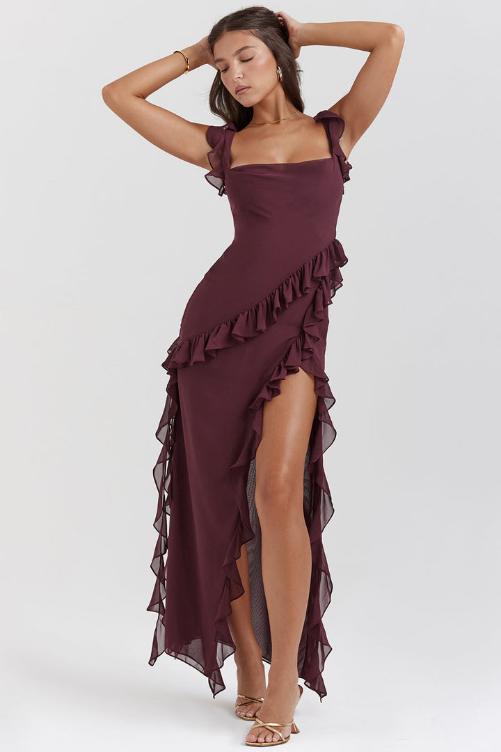 Macy | Dazzling Dress with Ruffles