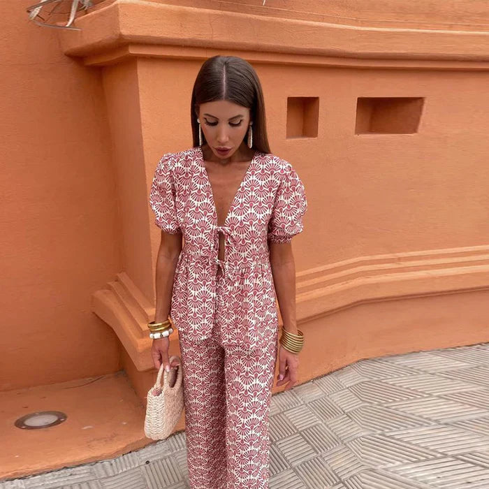 Mira™ | Elegant Two-Piece Summer Set