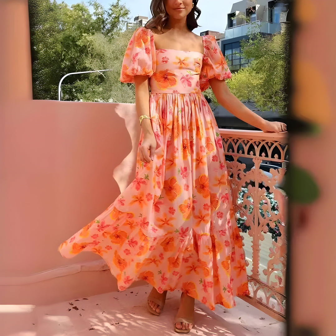 Dagfrid™ | Elegant Maxi Dress with Flattering Cut and Summery Comfort