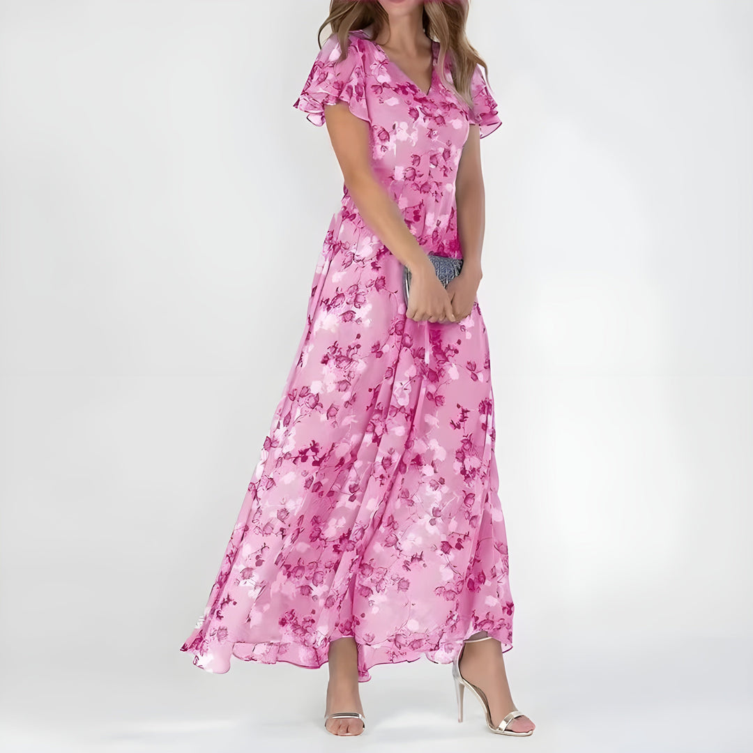 Wenche™ | Luxurious Maxi Dress with Flattering Fit