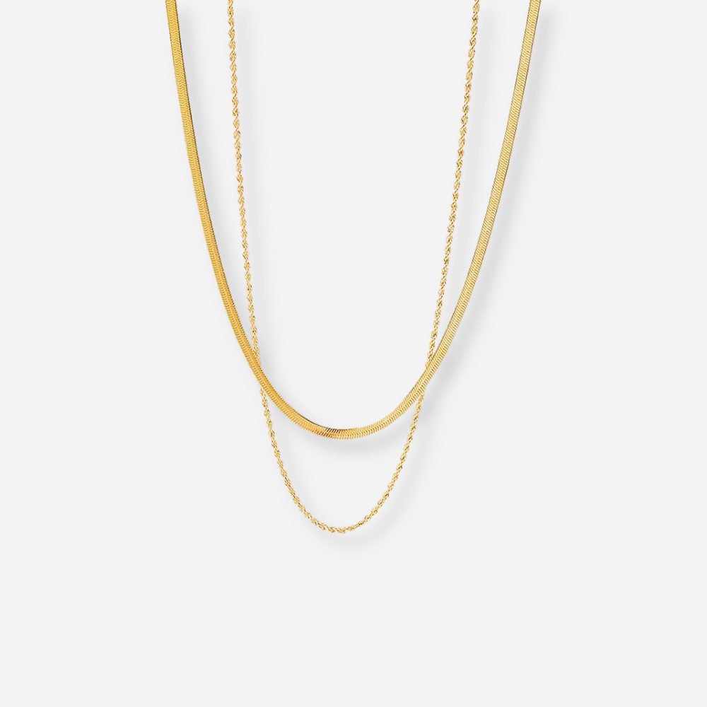 Haley - Golden Necklace
