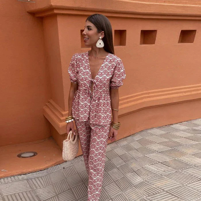 Mira™ | Elegant Two-Piece Summer Set